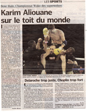 Parisien Article sur Karim Aliouane rmboxing