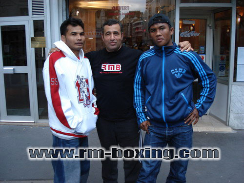 Buakaw por pramuk et Samkor et rachid saadi