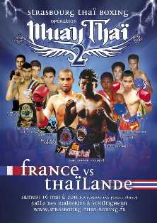 Gala International France-Thailande à Strasbourg