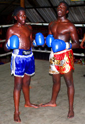 Sadio et Mamadou Bathily du RMBoxing St Ouen