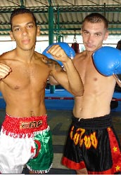 Adil et Vincent au Fairtex