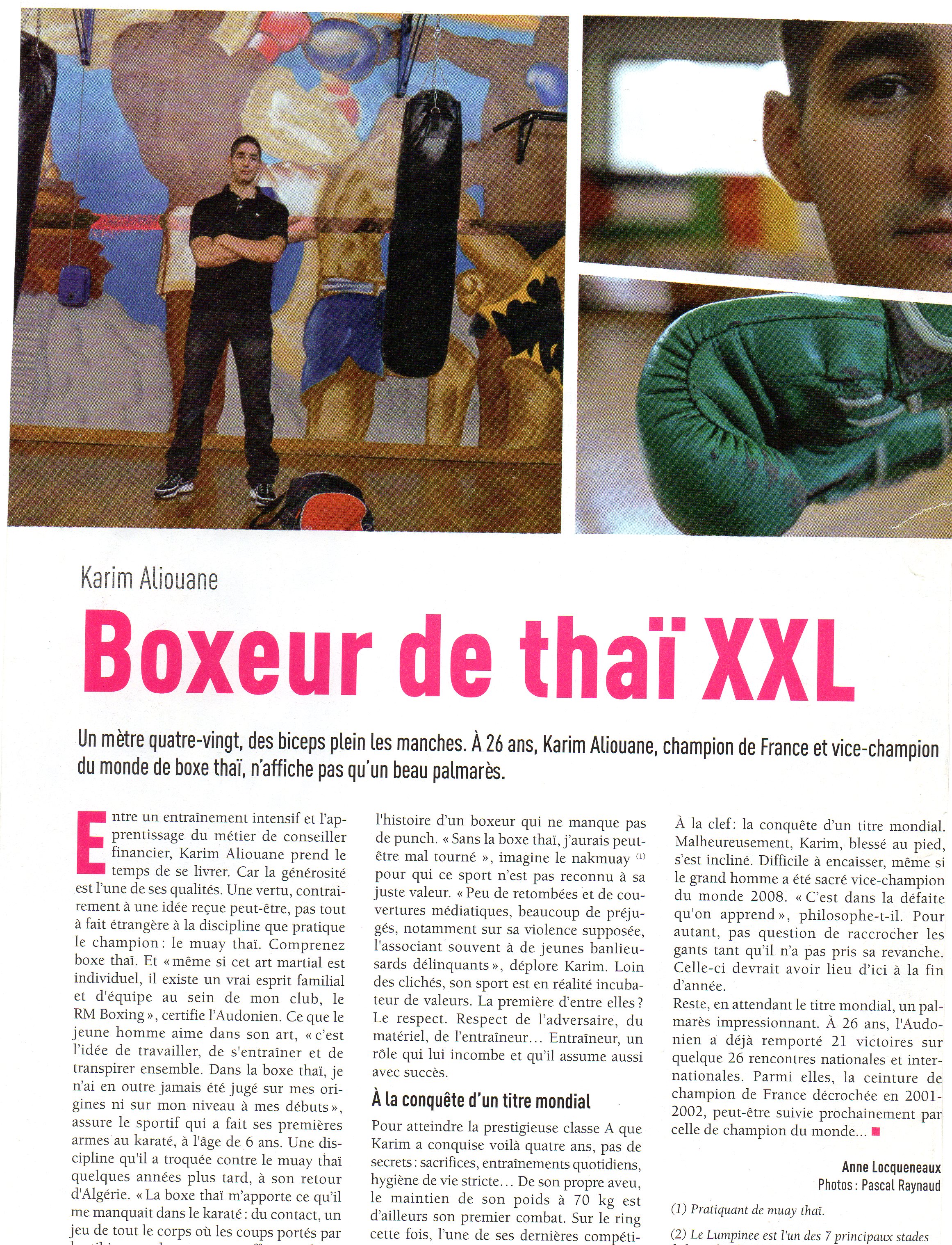 boxeur de thai xxl