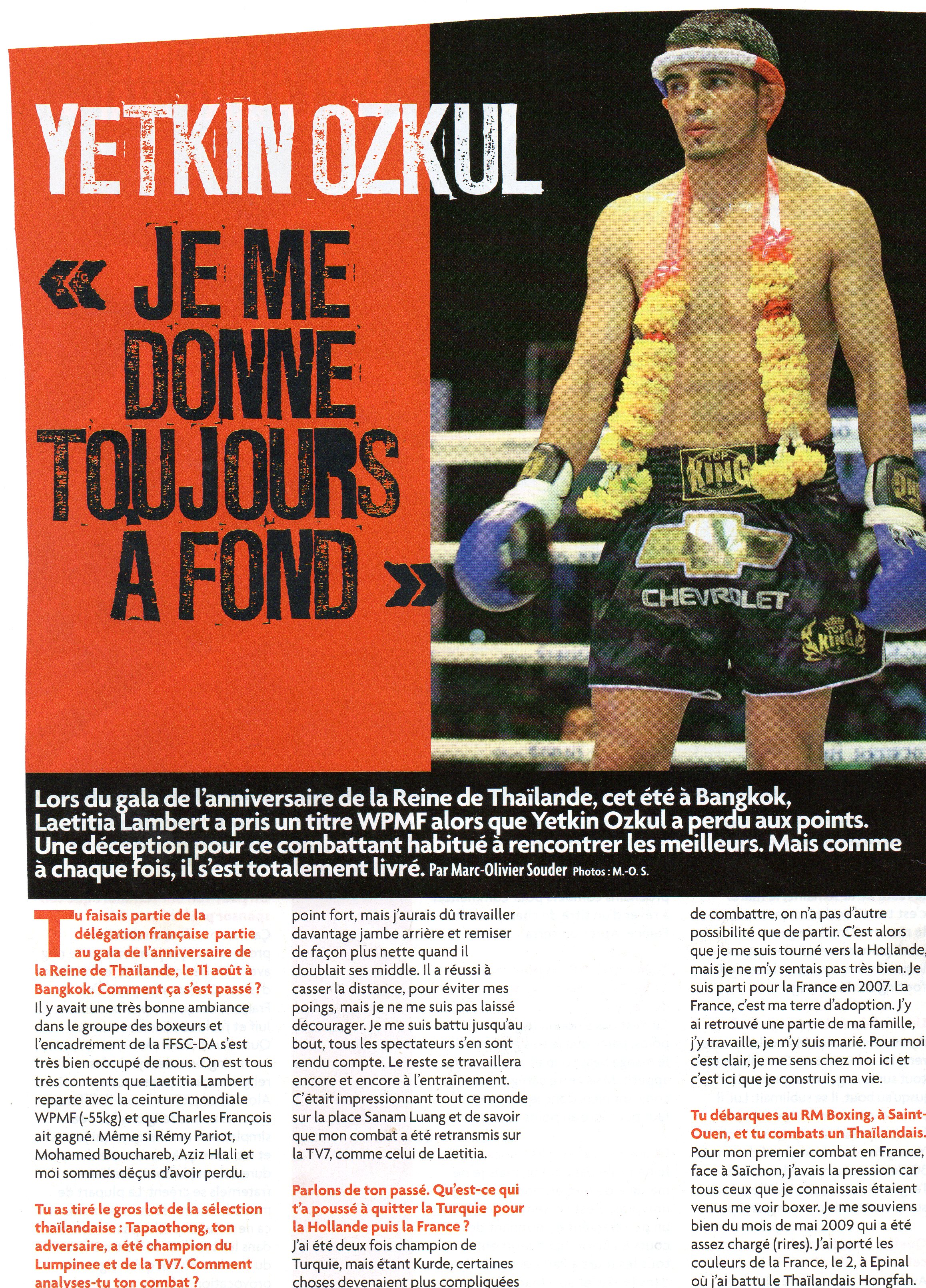 Yetkin ozkul rmboxing sur punch mag