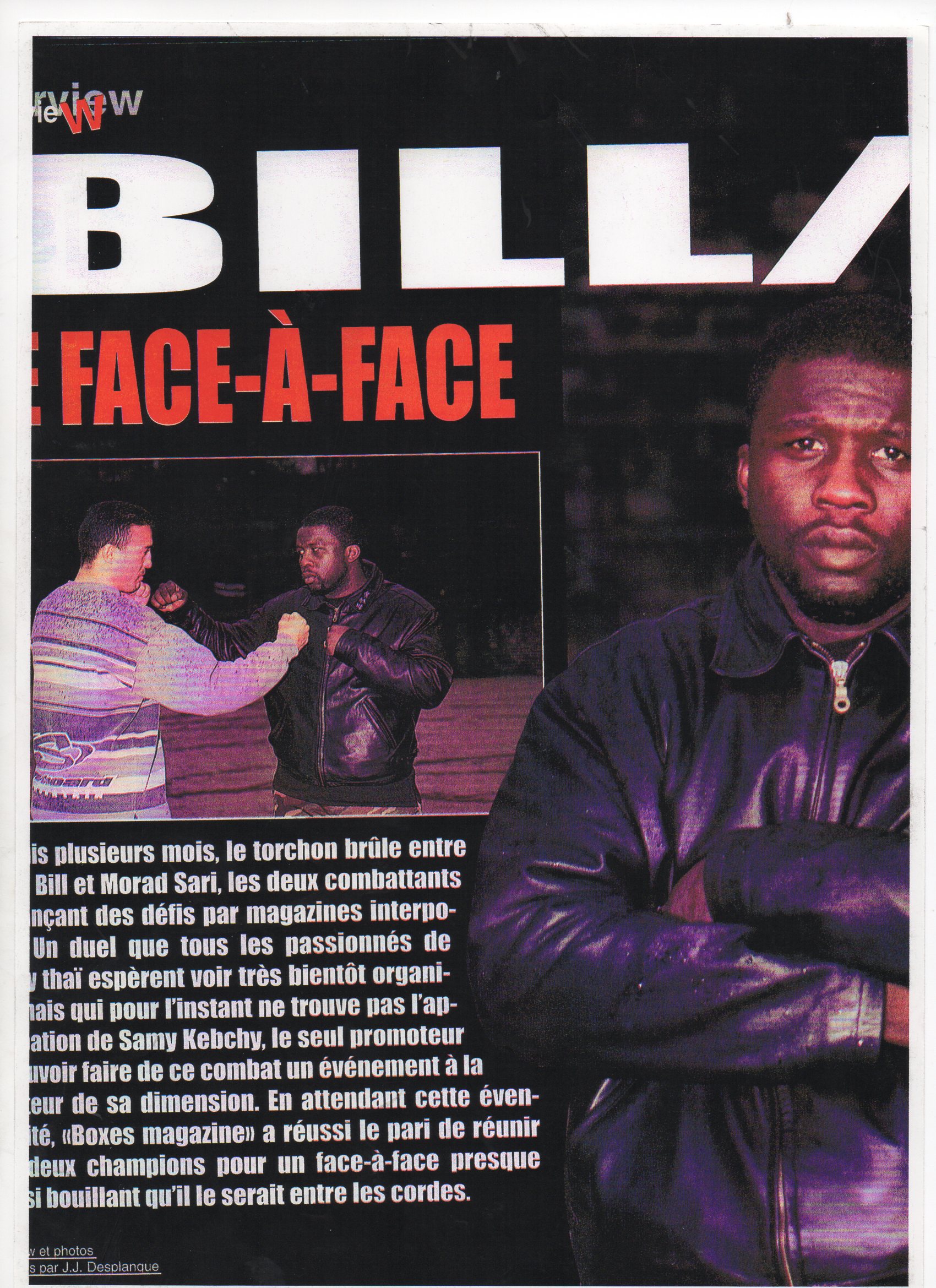 dany bill rmboxing face à face