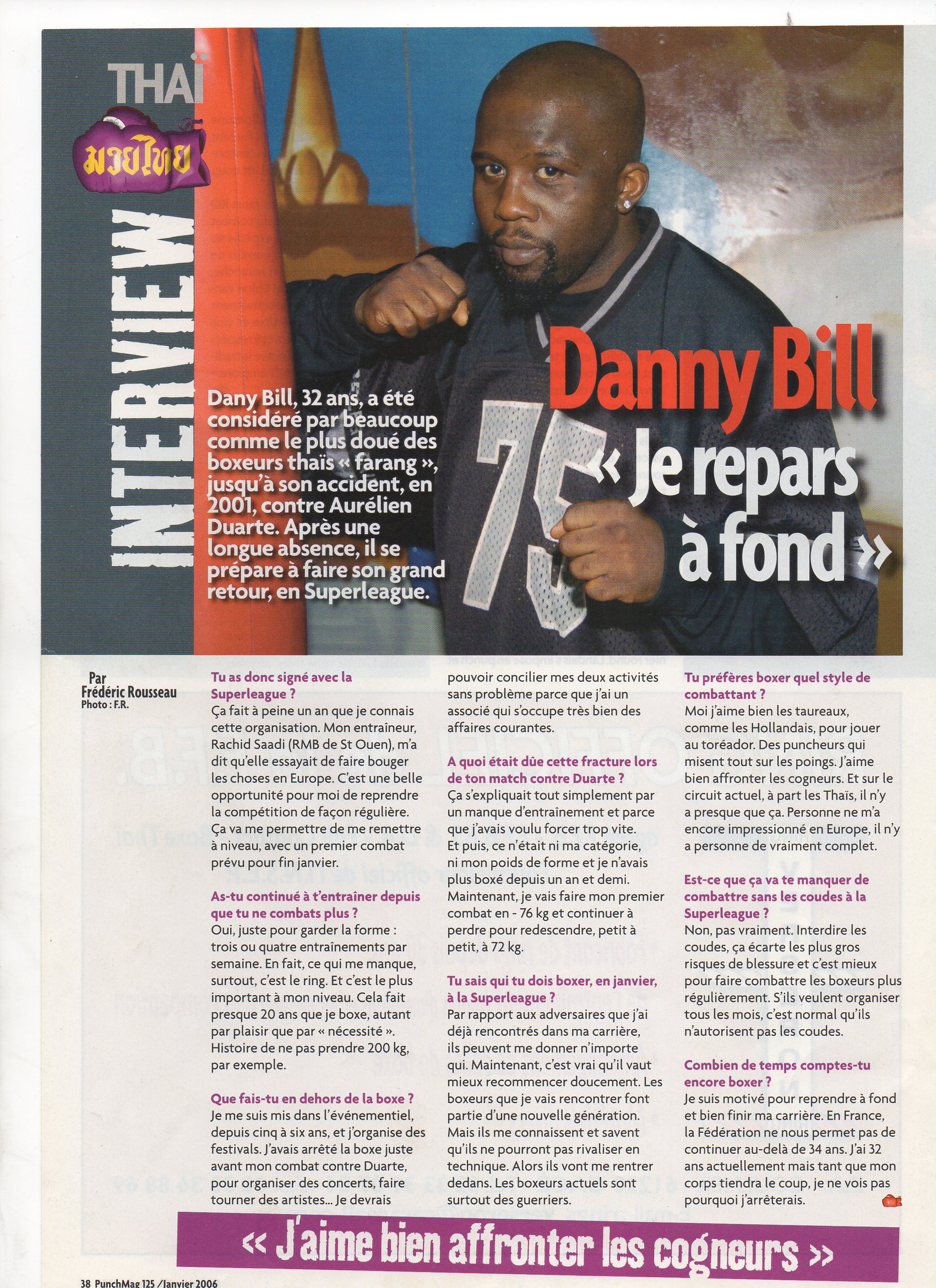 dany bill rmboxing repars à fond