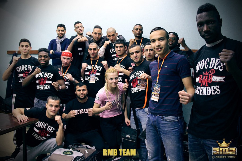 team rmboxing avec sekou dembele, miloud seddiki, walid el ouali mohamed et zakaria, jasmin baltin, funda diken ken yamba, vincent, loutfi, yass, marvin tiquant, rudy polin, anis sekhri et mohamed