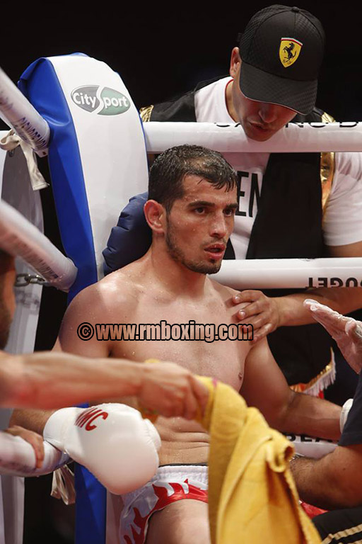 Yetkin Ozkul (RM Boxing) au Monté Carlo Fighting Masters.