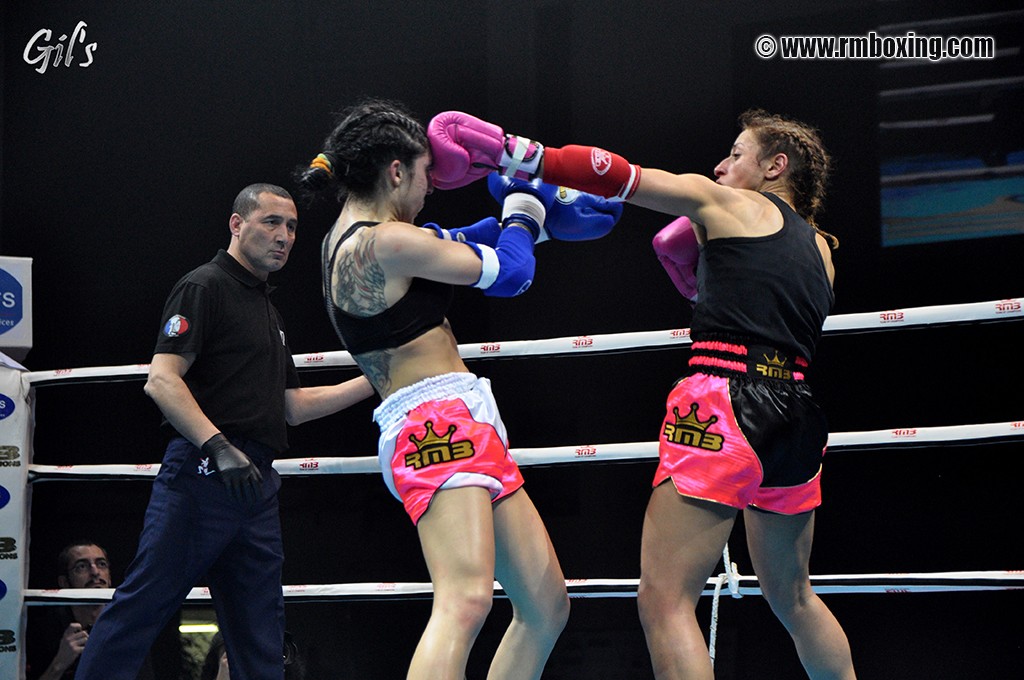 Lailla akounad rmboxing VS Sveva Melillo au choc des légendes 2015