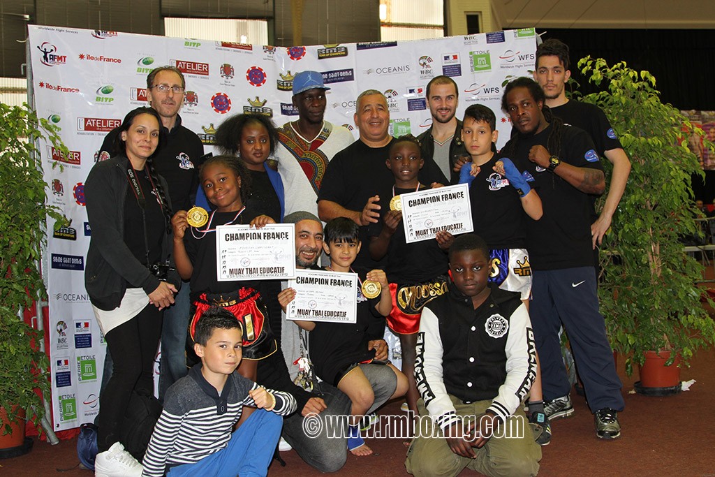 les champions de france 2015 de muay thai rmboxing