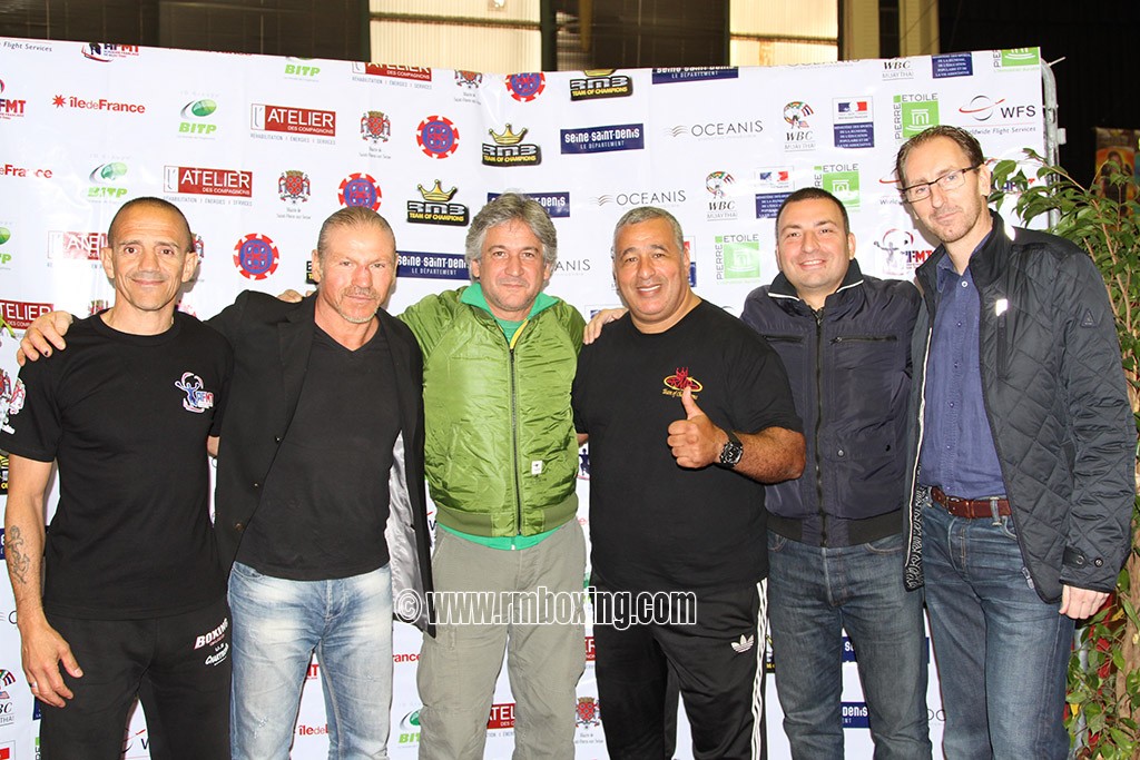  sam berrandou, jo prestia, william delannoy, rachid saadi, lias kemache et cyrille plomb