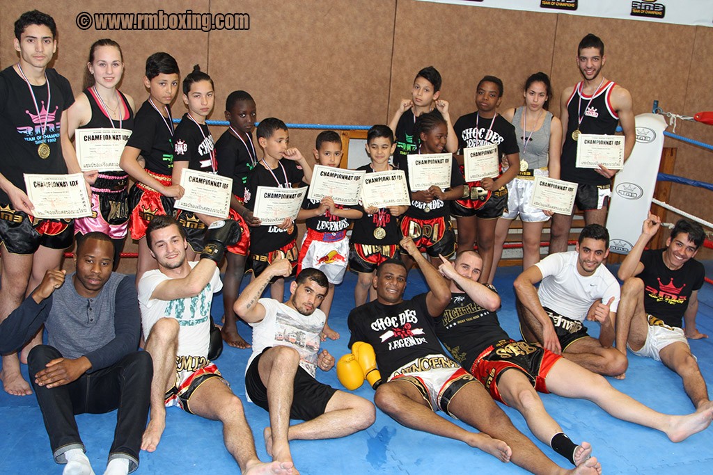 les champions du rmboxing 2015