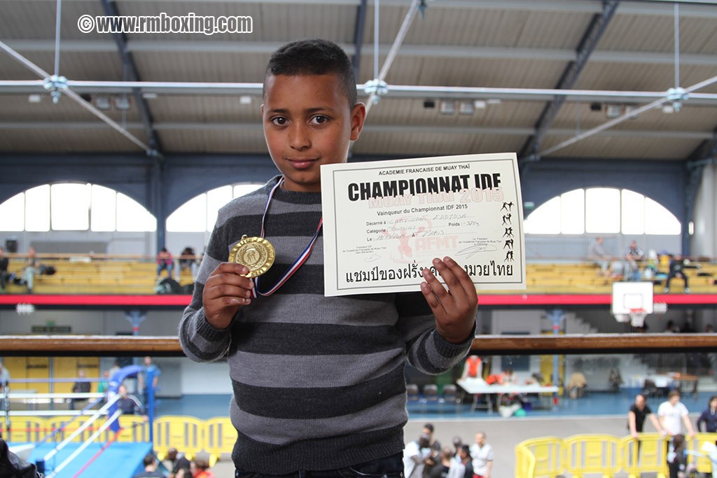 mehdi aityoussef rmboxing champion d'ile de france