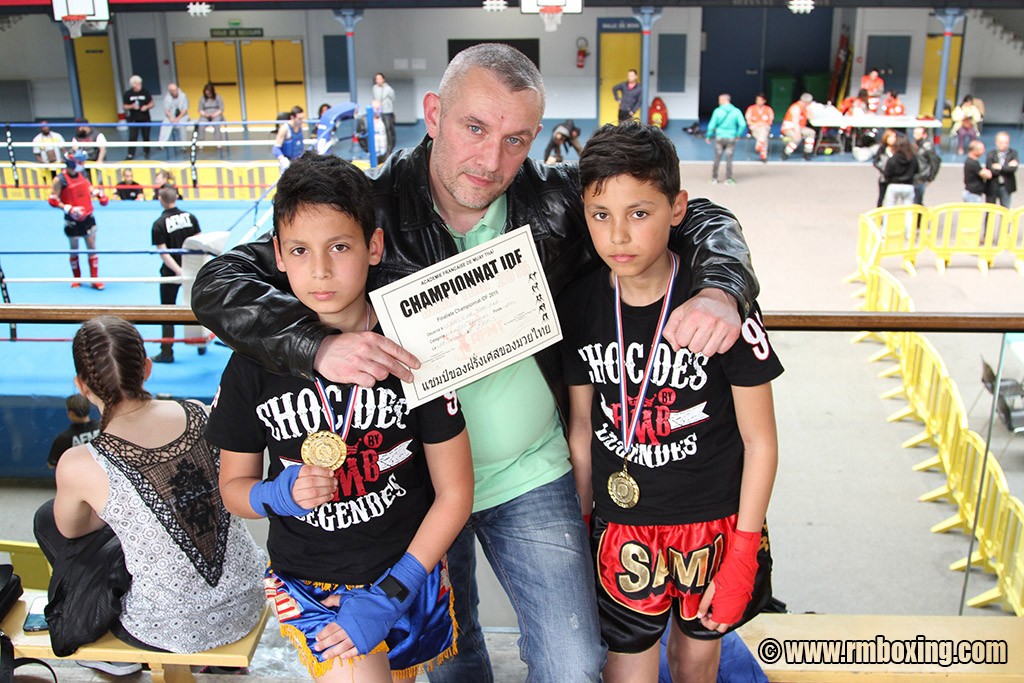 sbisa sami et elias rmboxing champion d'ile de france-