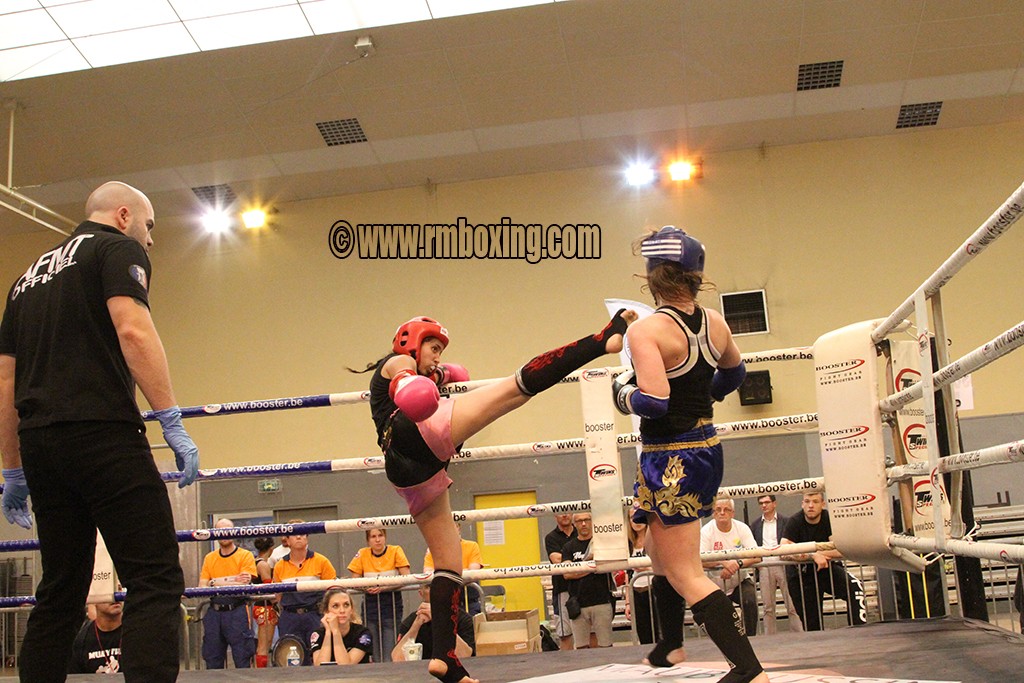 sanah zerdoudi rmboxing final des championnats de france muay thai