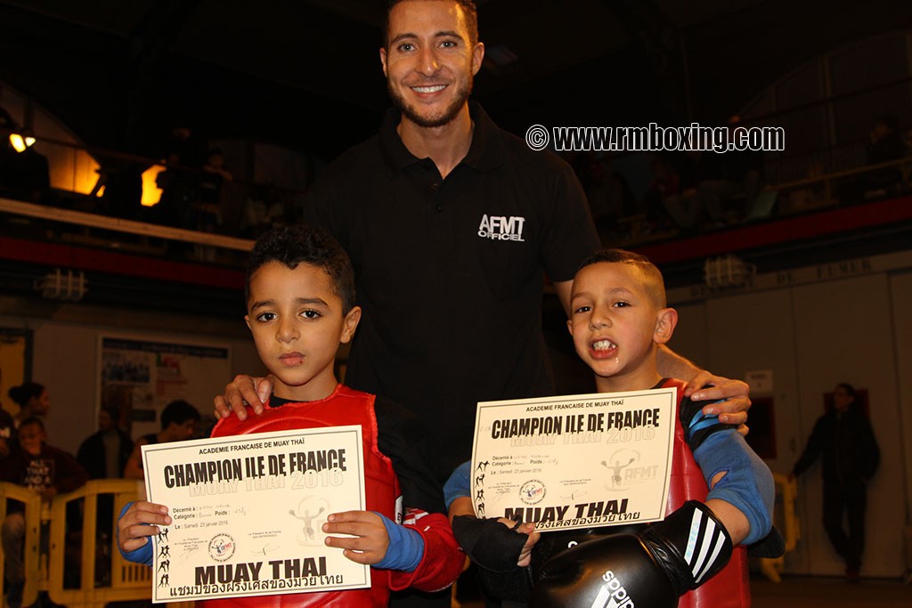  Rayan Nacer rmboxing champion d'ile de france de muay thai