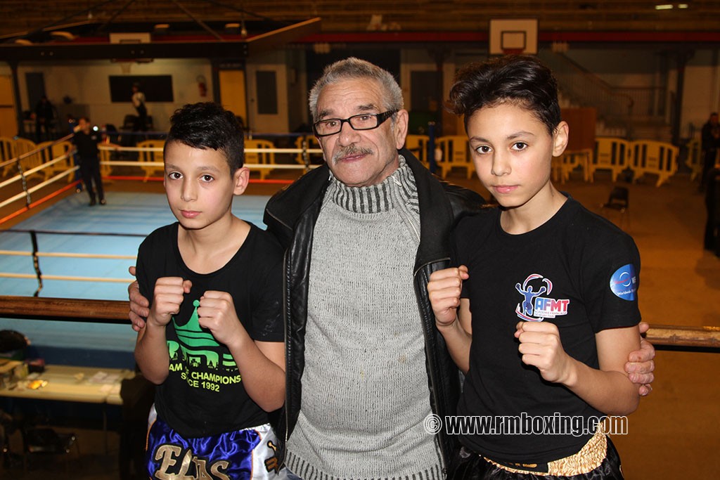 elias et samy sbisa rmboxing champions d'ile de france