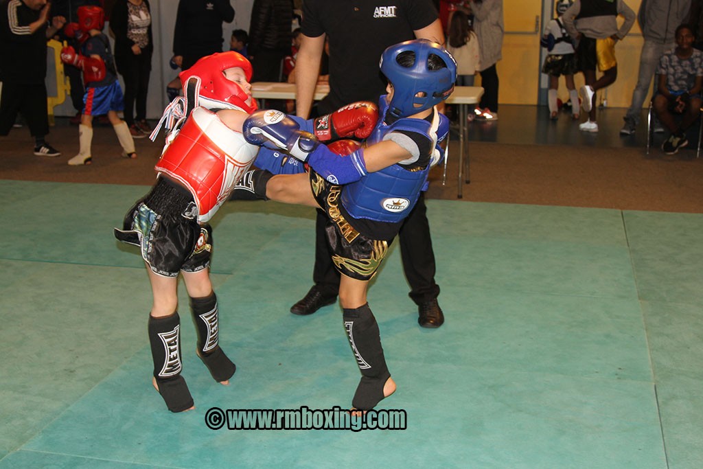 wissam maimoun rmboxing champion d'ile de france de muay thai 