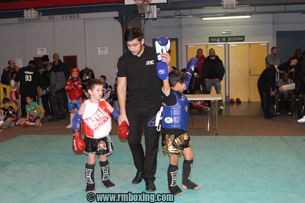 wissam maimoun rmboxing champion d'ile de france de muay thai 