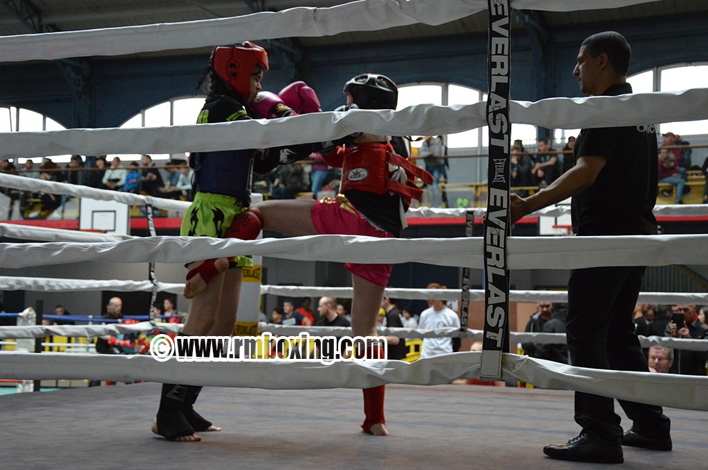 mariana goncear , rmboxing ,championne de france 2016 de muay thai 