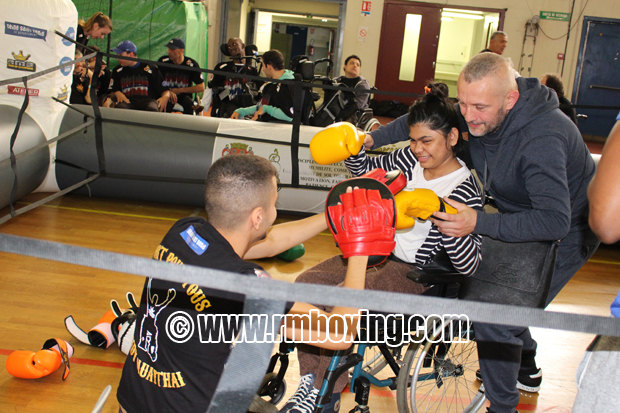 handi muay sport pour tous rmboxing rachid saadi ffkmda walid laichi