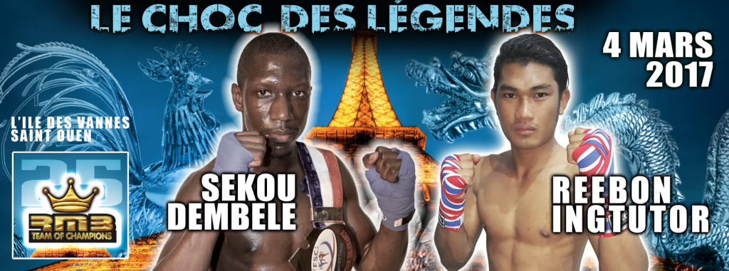 Sekou Dembele VS Reebon Ingtutor au choc des légendes rmboxing à l'occasion de la journée de la femme