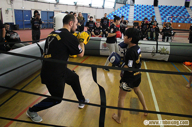 stage handi-muay rmboxing akram mrad rachid saadi sanah zerdoud initiation handicap st-ouen