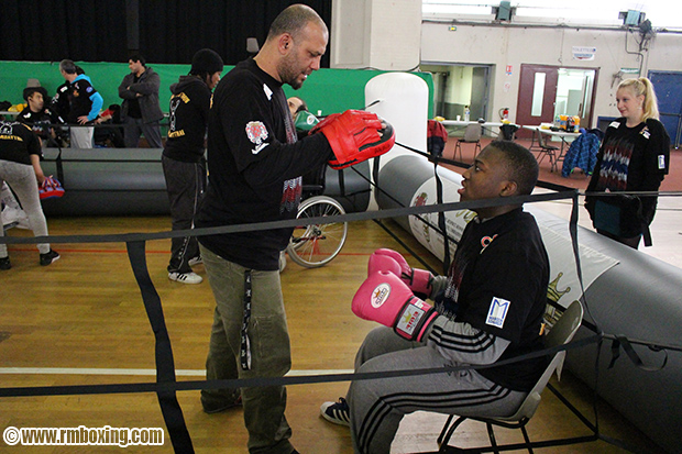 stage handi-muay rmboxing akram mrad rachid saadi sanah zerdoud initiation handicap st-ouen