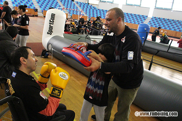 stage handi-muay rmboxing akram mrad rachid saadi sanah zerdoud initiation handicap st-ouen