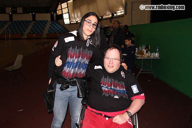 stage handi-muay rmboxing akram mrad rachid saadi sanah zerdoud initiation handicap saint-ouen