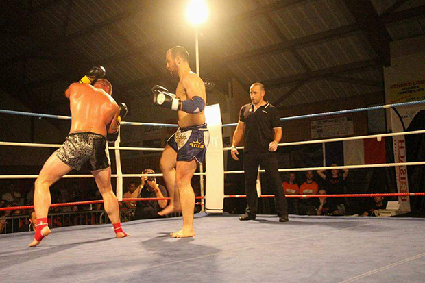 akram mrad (rmboxing) vs daniel krost gala de muay thai à chavelot rachid saadi