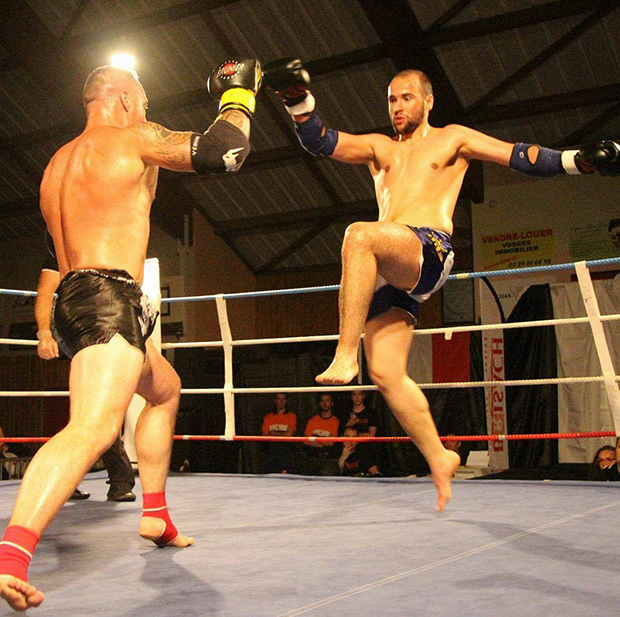 akram mrad (rmboxing) vs daniel krost gala de muay thai à chavelot rachid saadi