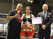 Sanah Zerdoudi Championne de France FFKMDA