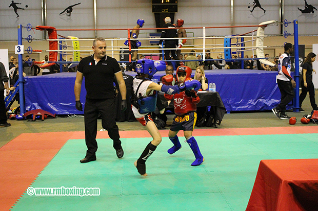 achraf lekchiri  rmboxing  championne de la coupe de france FFKMDA muay thai