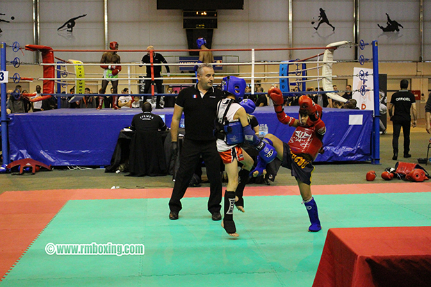 achraf lekchiri  rmboxing  championne de la coupe de france FFKMDA muay thai