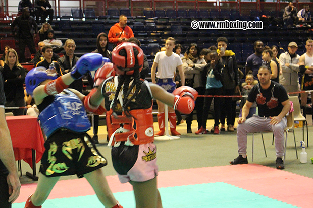 grace vessat  rmboxing  championne de la coupe de france FFKMDA muay thai