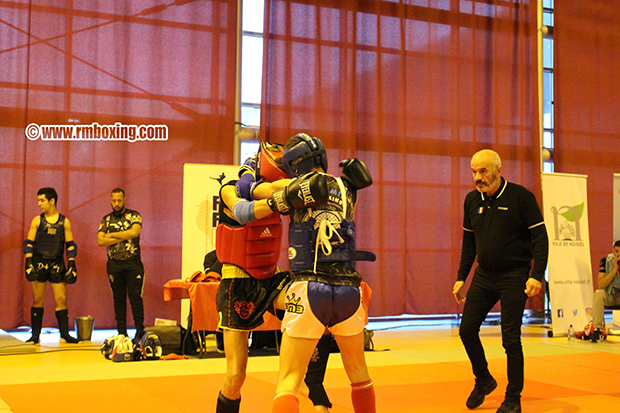 rayan lekchiri mboxing champion d'île de france  muay thai