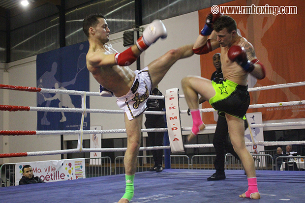 jasmin baltic (rmboxing) rachid saadi,championnat de france pro ffkmda