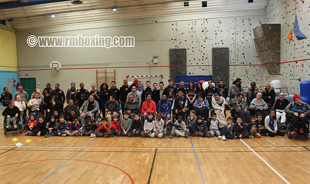 Rachid saadi handi-muay sport pour tous ,rmboxing APF saint-ouen sur seine