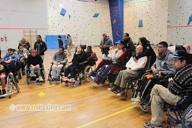 Rachid saadi handi-muay sport pour tous ,rmboxing APF saint-ouen sur seine