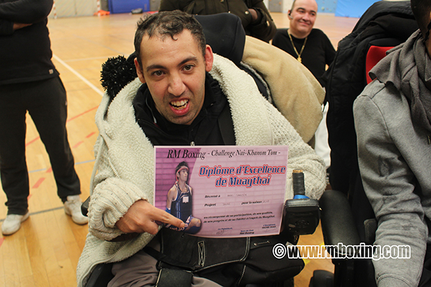 Rachid saadi handi-muay sport pour tous ,rmboxing APF saint-ouen sur seine