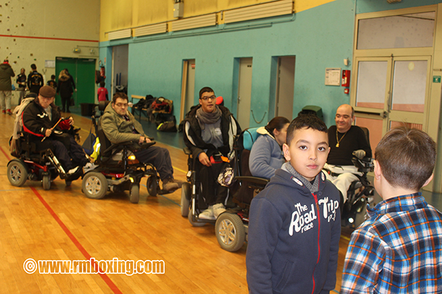 Rachid saadi handi-muay sport pour tous ,rmboxing APF saint-ouen sur seine