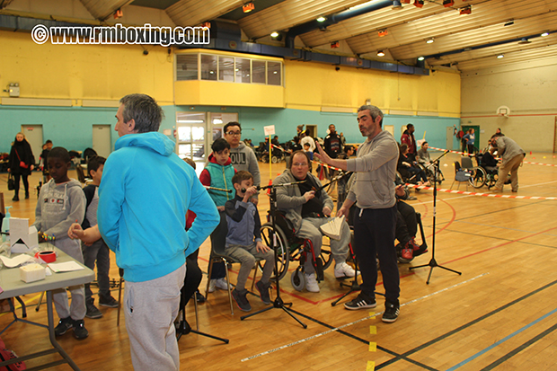 Rachid saadi handi-muay sport pour tous ,rmboxing APF saint-ouen sur seine