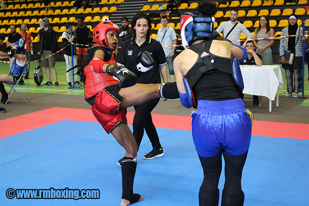 alicia benoit, rmboxing, trophee de france, FFKMDA, rachid saadi