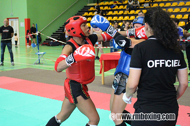 alicia benoit, rmboxing, trophee de france, FFKMDA, rachid saadi