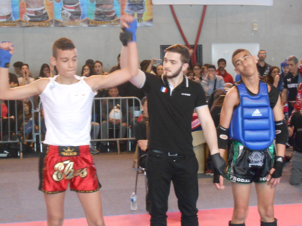 elias sbisa rmboxing final championnat france educatif ffkmda