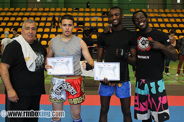 hicham el houari, rmboxing, trophee de france, FFKMDA, rachid saadi