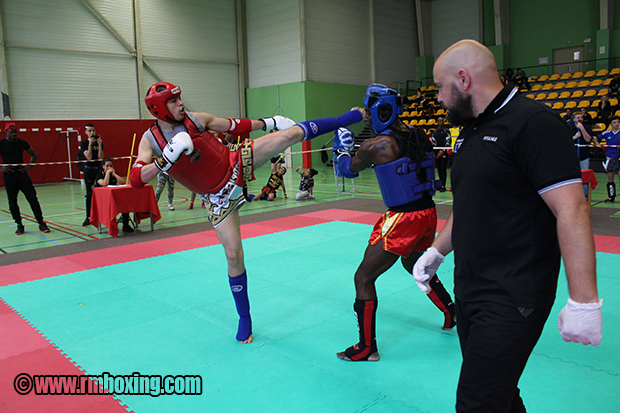 hicham el houari, rmboxing, trophee de france, FFKMDA, rachid saadi