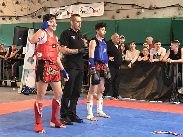 rayan lekchiri rmboxing final championnat france educatif ffkmda