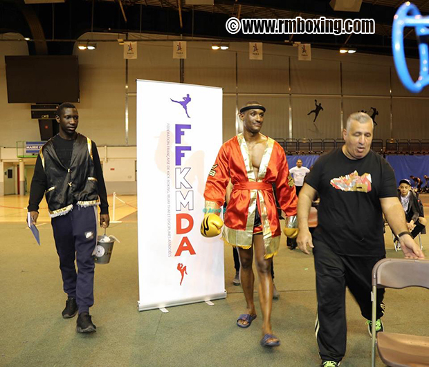 Valentine Randall rmboxing championnat de france ffkmda Saadi Rachid