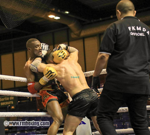 Valentine Randall rmboxing championnat de france ffkmda Saadi Rachid